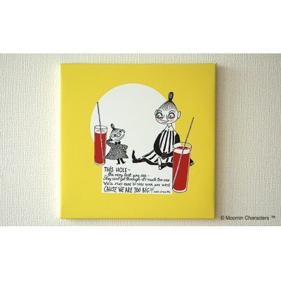 MOOMIN(ムーミン) ファブリックフレーム Sサイズ(ミイ&ミムラ)