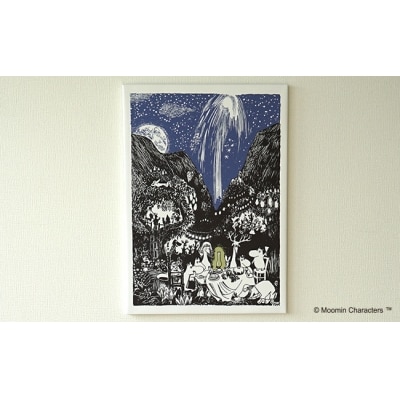 MOOMIN(ムーミン) ファブリックフレーム Mサイズ(森のパーティ)