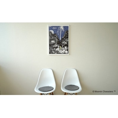 MOOMIN(ムーミン) ファブリックフレーム Mサイズ(森のパーティ)