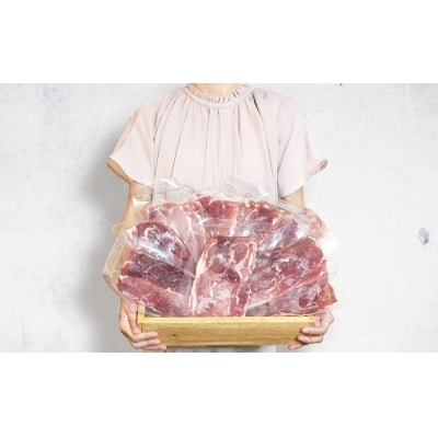 【豚肉】埼玉県産 三元豚 もも 切り落とし 熟練職人手作業 2kg