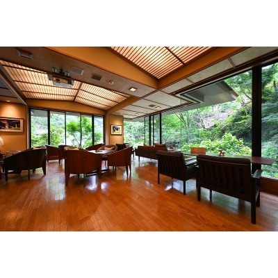 【名栗温泉 大松閣】翆明館1泊2食付ペア宿泊券