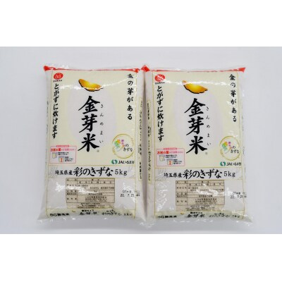 埼玉県産 金芽米(彩のきずな)【BG無洗米】10kg