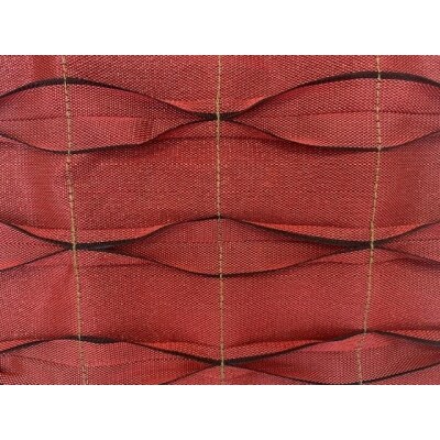 畳屋さんのヘリバッグ【手さげ(横はぎ)】赤