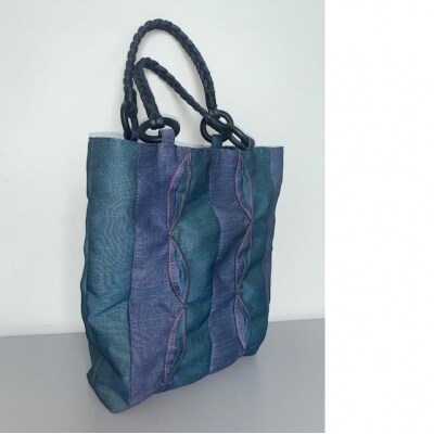 畳屋さんのヘリバッグ【ツートンバッグ】