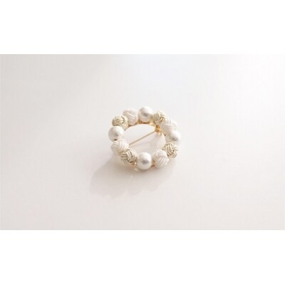 水引ブローチ【すずらん】