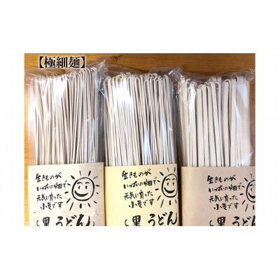 自然豊かな奥武蔵で育った小麦で作ったうどん(乾麺)【極細麺】