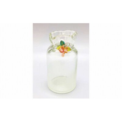 【ガラス製一輪挿し】カエル・大しぼり・金魚セット