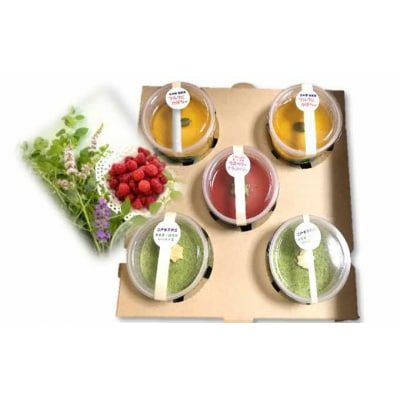 Kふぇありぃの地元野菜スイーツ おまかせ5個セット