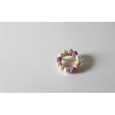 水引ブローチ【あじさい】[52210890]