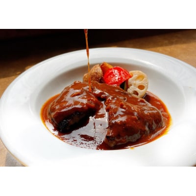 黒毛和牛の手造り煮込みハンバーグ(4個入り)