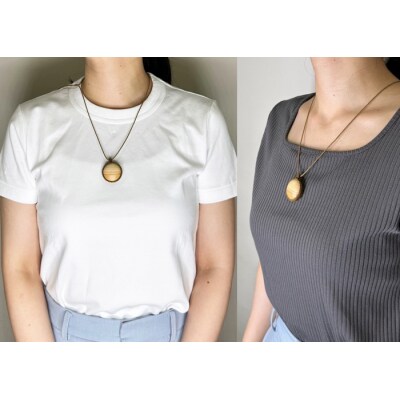 西川材ペンダント(ラウンド)