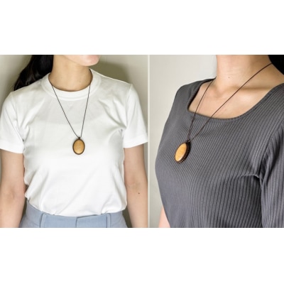 西川材ペンダント(オーバル)