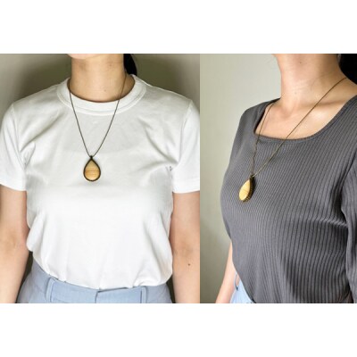 西川材ペンダント(しずく)