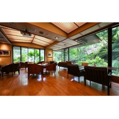 【名栗温泉 大松閣】翆明館1泊2食付ペア宿泊券4枚