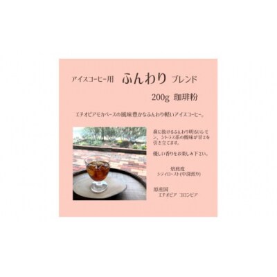 【上田珈琲豆焙煎堂】珈琲豆 アイスコーヒーブレンド 200g×2種 セット【粉】