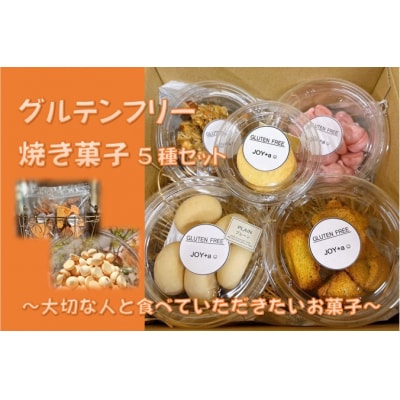 グルテンフリー 焼き菓子5種set ～大切な人と食べていただきたいお菓子～[52211005]