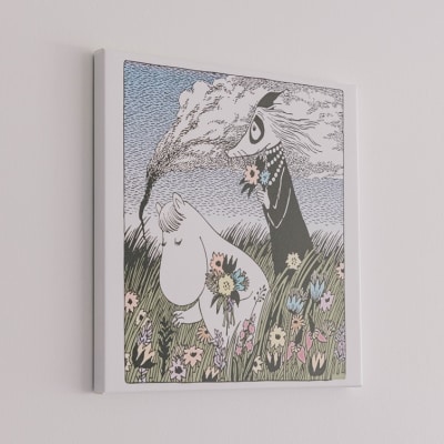 MOOMINVALLEY PARK ファブリックパネルSサイズ(花畑)