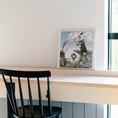 MOOMINVALLEY PARK ファブリックパネルSサイズ(花畑)