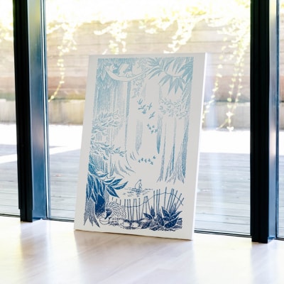 MOOMINVALLEY PARK ファブリックパネルMサイズ(旅立ち)