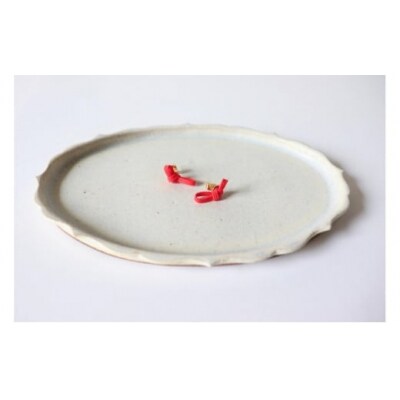 水引musubi耳飾り 赤 ピアス