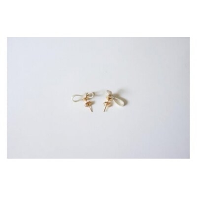 水引musubi耳飾り パール ピアス