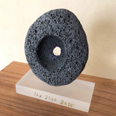 彫刻家 高田大 彫刻作品 StarGateA 世界にひとつしかない不思議な オブジェ 石彫刻 桐箱付