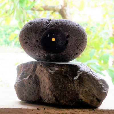 彫刻家 高田大 彫刻作品 Canopus 世界にひとつしかない不思議な オブジェ 石彫刻 桐箱付き