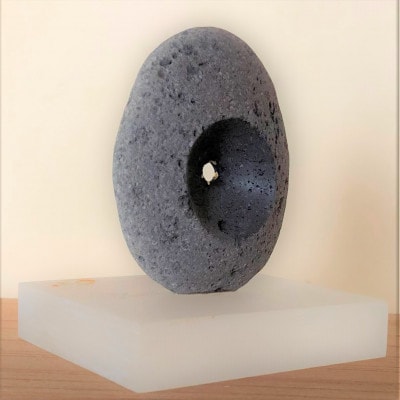 彫刻家 高田大 彫刻作品 StarGate B 世界にひとつしかない不思議な オブジェ 石彫 桐箱付