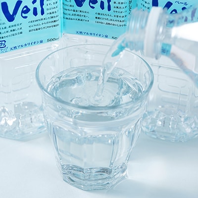 ふるさと　10年保存水「飲むおんせんベール」500ml(24本入)