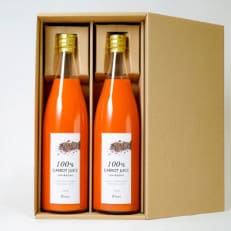【のし付き】土からこだわったにんじんジュース　100%CARROT JUICE　720ml×2本