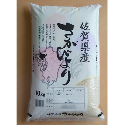 【令和6年産】さがびより　佐賀県鹿島産　白米　10kg