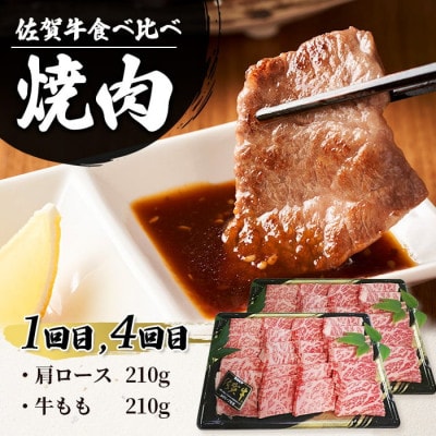 【毎月定期便】佐賀牛 食べ比べ 定期便(I-29)全6回