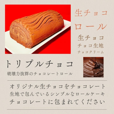 [幸福ロール] 生チョコロール