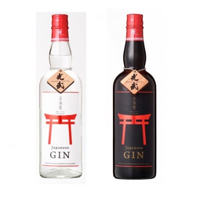 クラフトジン赤鳥居飲み比べ700ml×2(オリジナル・プレミアム)