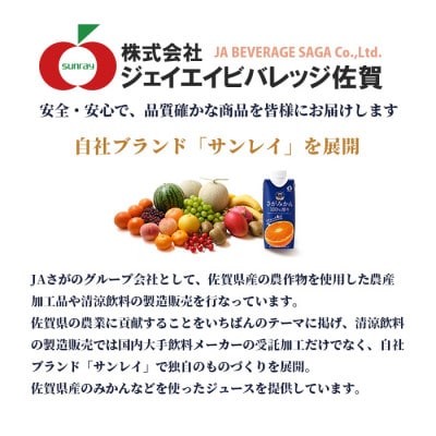 サンレイ『さがみかん100%搾り』330ml×12本