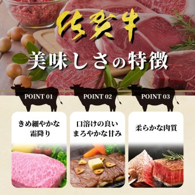 【数量限定】生活応援!【A5A4等級 佐賀牛ロースステーキ200g×4枚】(鹿島市)