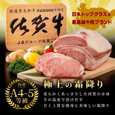 佐賀牛煉瓦ステーキ1kg(ブロック)(鹿島市)