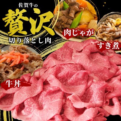 旨い!佐賀牛肩・モモ切り落とし 500g(鹿島市)
