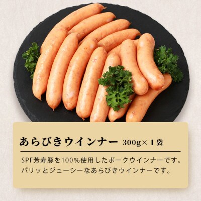 SPFプレミアムポーク 芳寿豚 バラエティセット とんかつ・スライス・ウィンナー 合計約1.15kg
