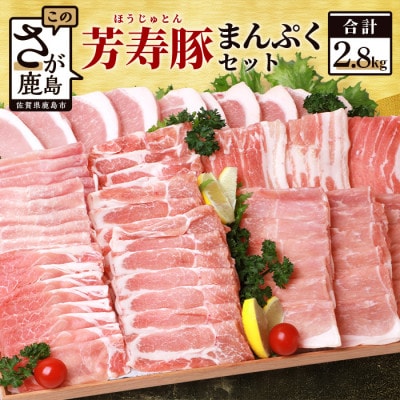 SPFプレミアムポーク 芳寿豚 まんぷくセット【合計2.8kg】
