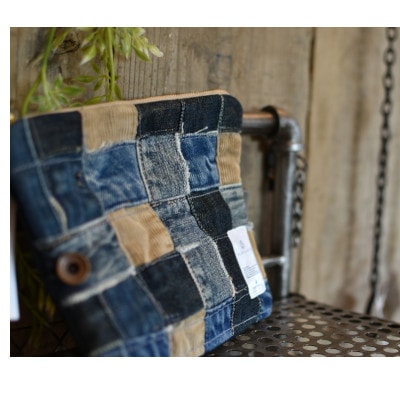 upcycle デニムポーチ