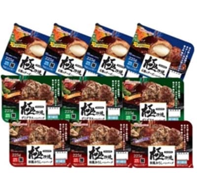 日本ハム　極み焼きハンバーグ10個セット