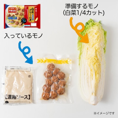 【ふるさと納税】中華名菜 白菜クリーム煮 (2～3人前) 10個 セット 冷蔵 日本ハム