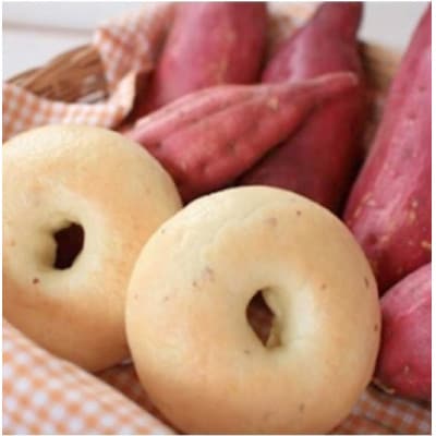 茨城県 季節の野菜もちもちベーグルセット 38個(栽培期間農薬不使用)