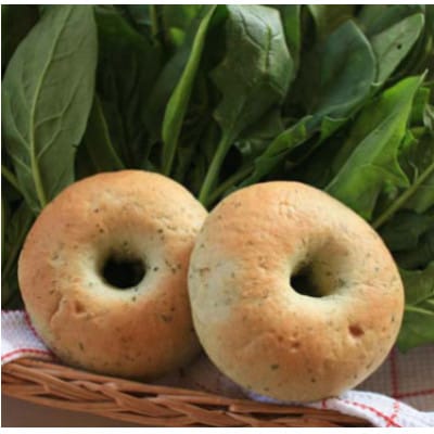 茨城県 季節の野菜もちもちベーグルセット 38個(栽培期間農薬不使用)