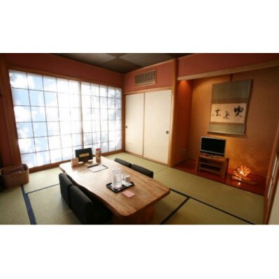 常総市ふるさと家族風呂ロングステイプラン利用券1枚(和室8畳)