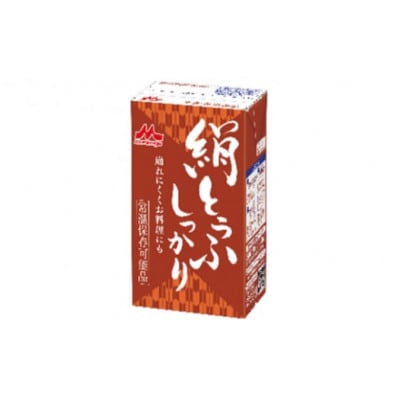 森永　絹とうふしっかり　24丁