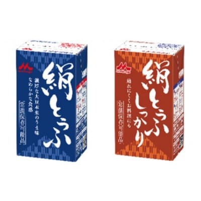 森永　絹とうふ　12丁+絹とうふしっかり　12丁　食べ比べセット