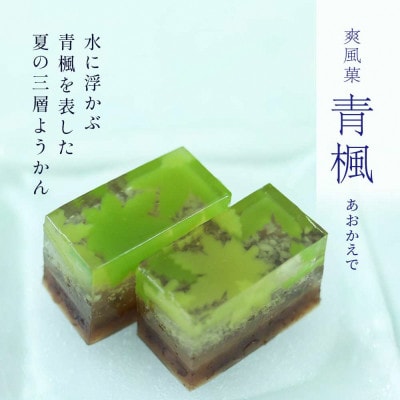 夏限定羊羹・青楓 1個 【京都府長岡京市】