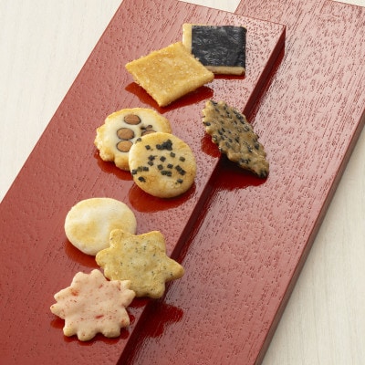 【長岡京 小倉山荘】をぐら山春秋 特大缶 (8ヶ入り40袋)